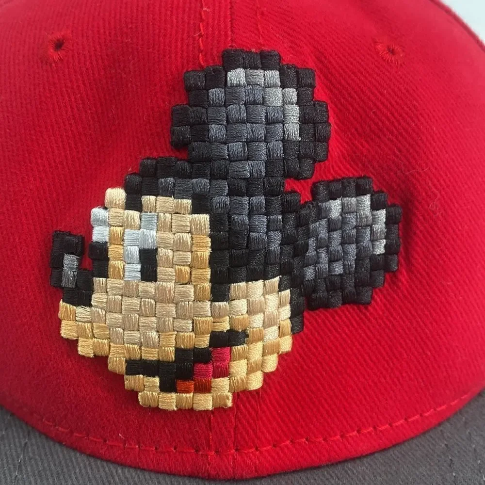 Disney Mickey Pixel Youth Hat One Size